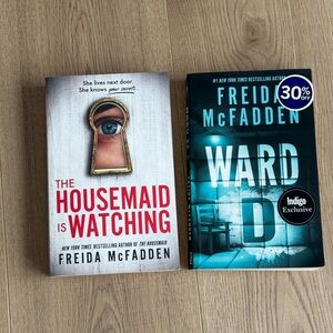 Freida McFadden The Housemaid and Ward D Book Bundle